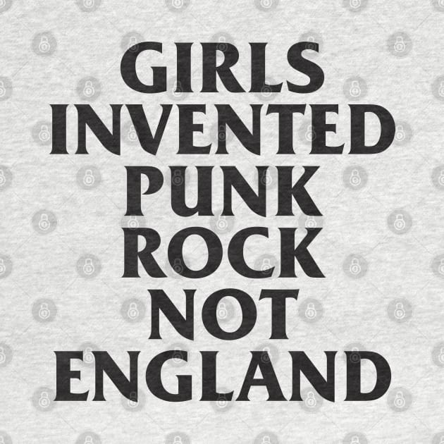 Girls Invented Punk Rock Not England Vintage Aesthetic by dewinpal